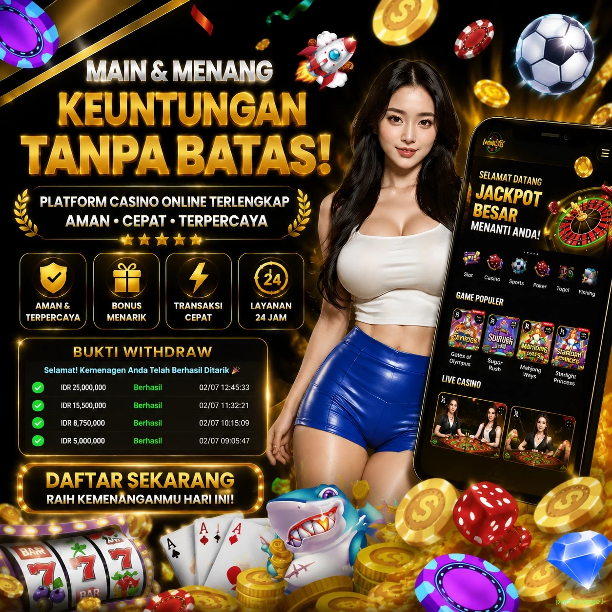 Mengungkap Ragam Permainan di partaitogel